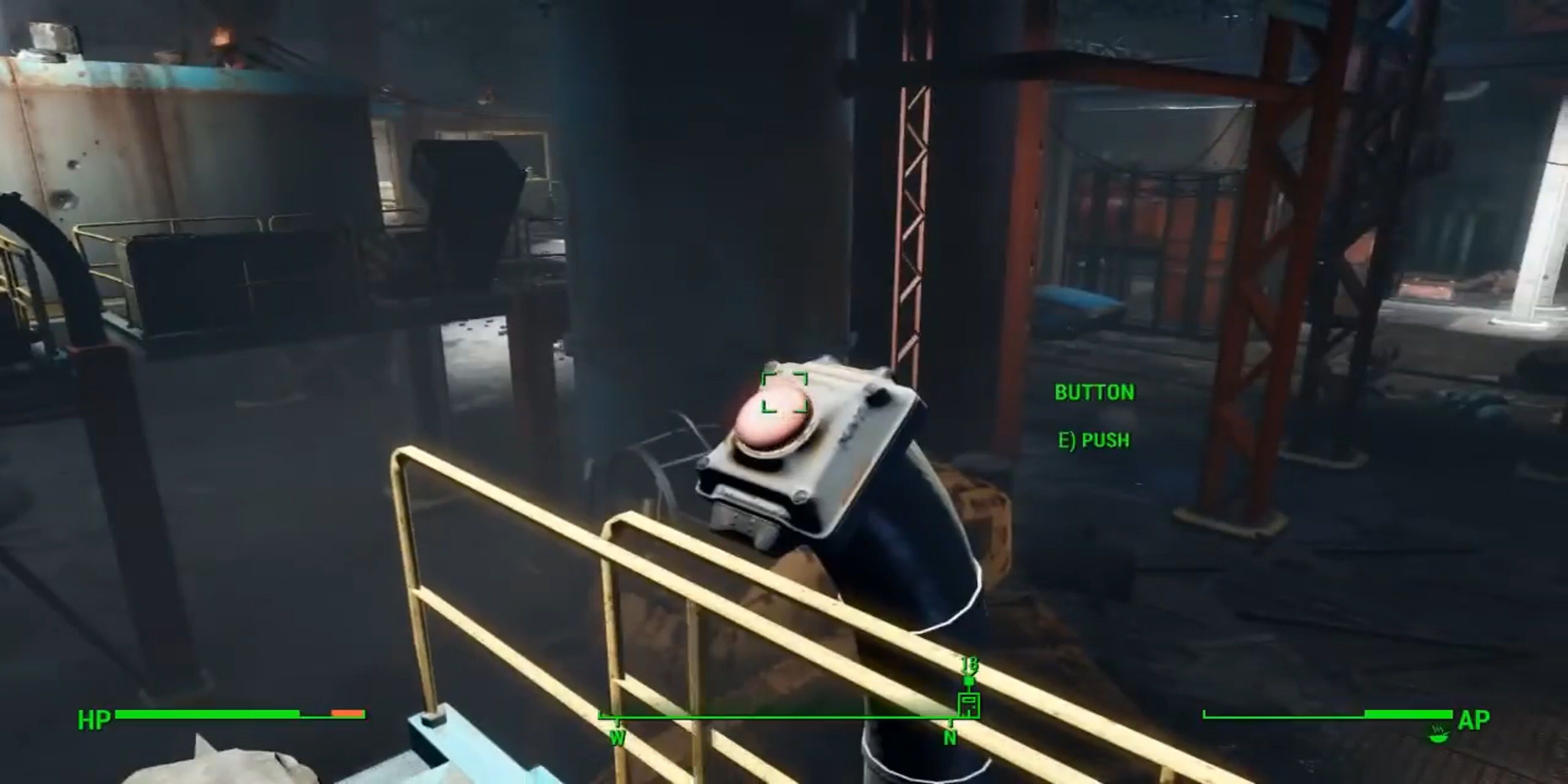 Corvega Assembly Plant Bridge Button Fallout 4