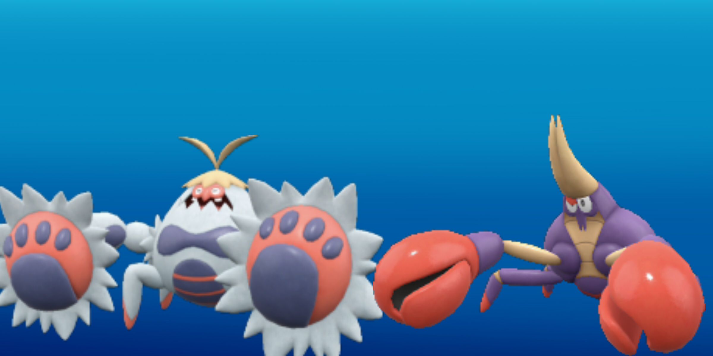 crabominable and crabrawler in pokemon go