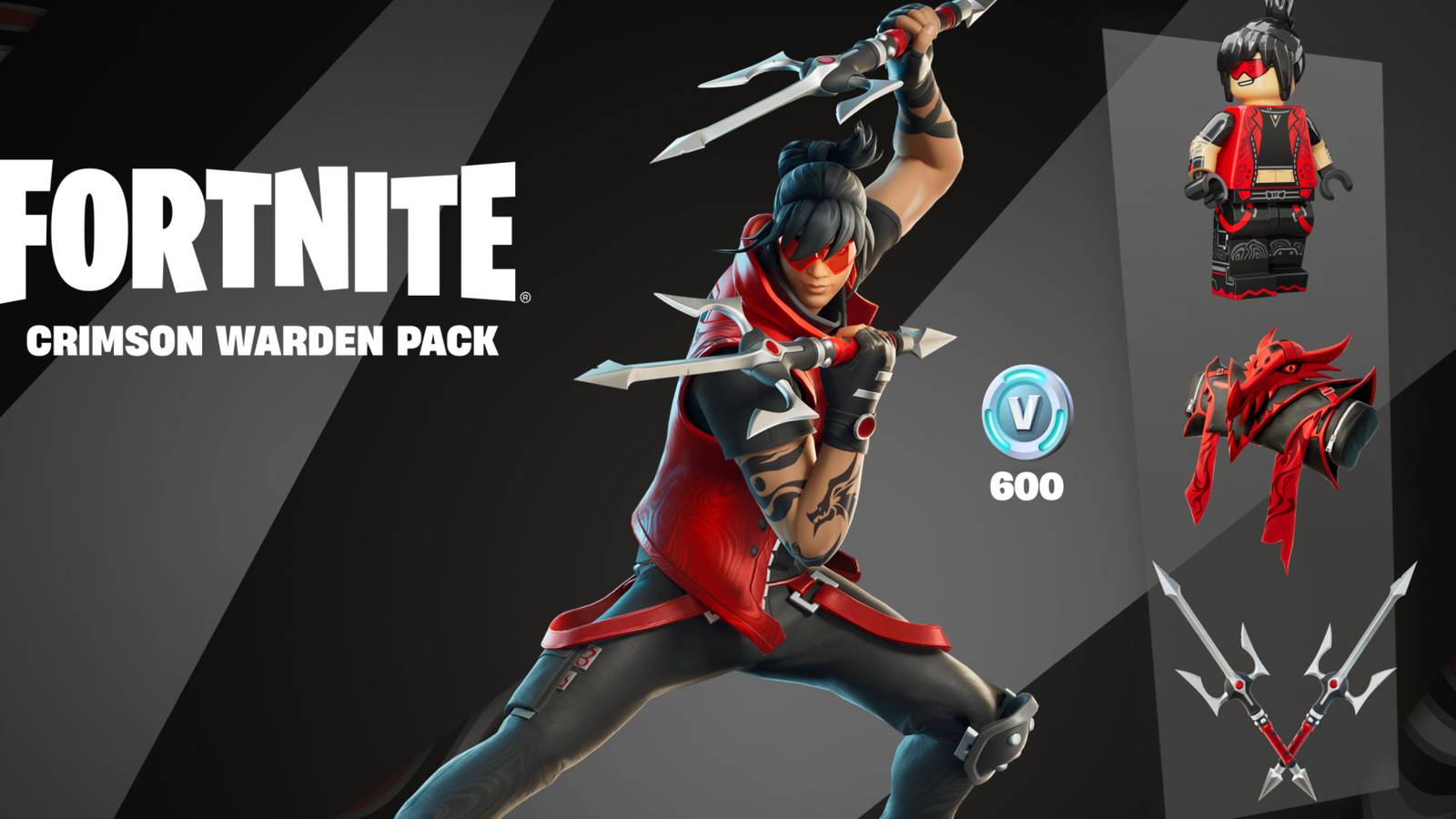 crimson warden starter pack promo fortnite