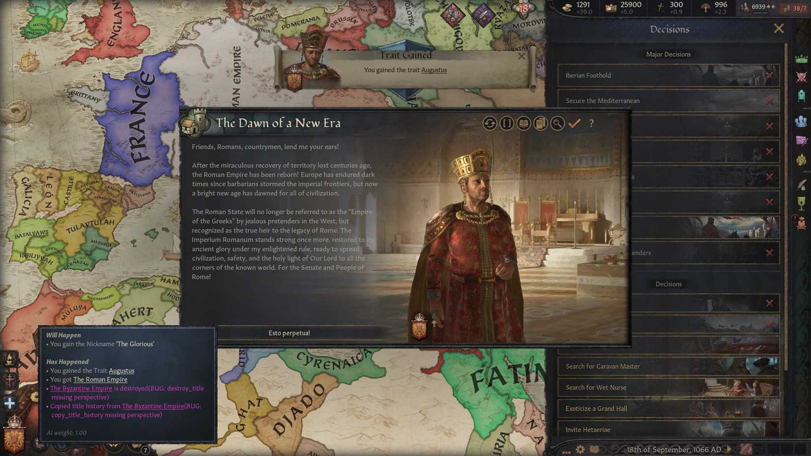 Crusader Kings 3 Rome Restored