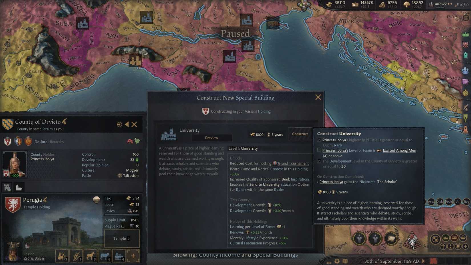 Crusader Kings 3 University