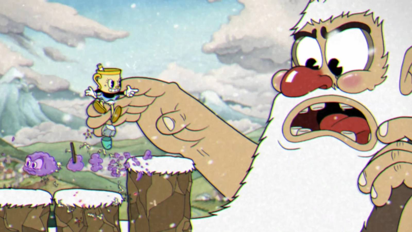 Cuphead Delicious Last Course Glumstone Fight
