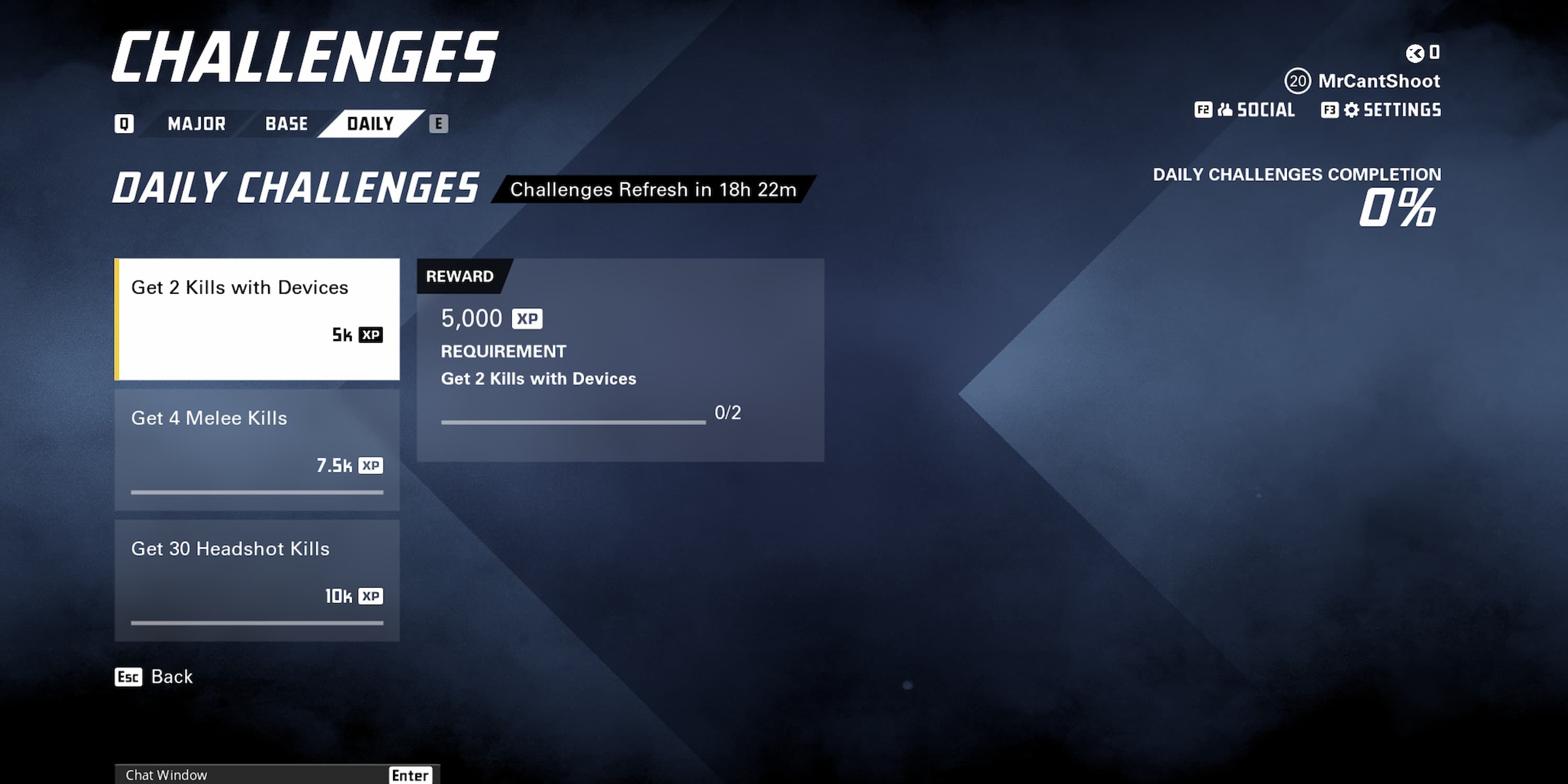 daily challenges xdefiant