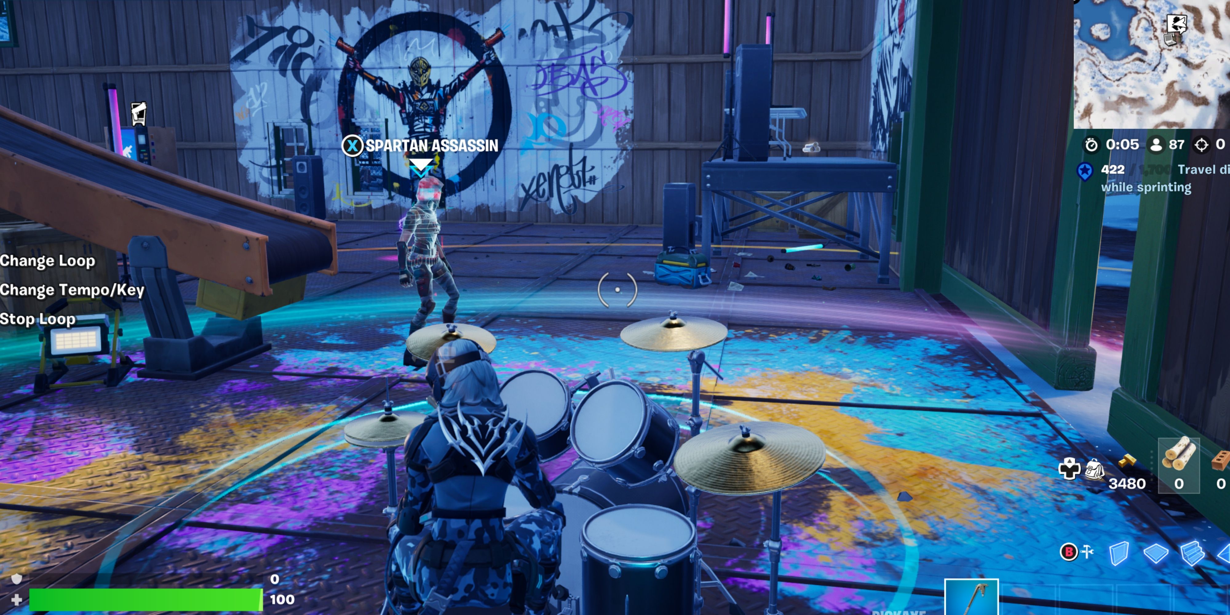 jamming at slumberyard's dance floor