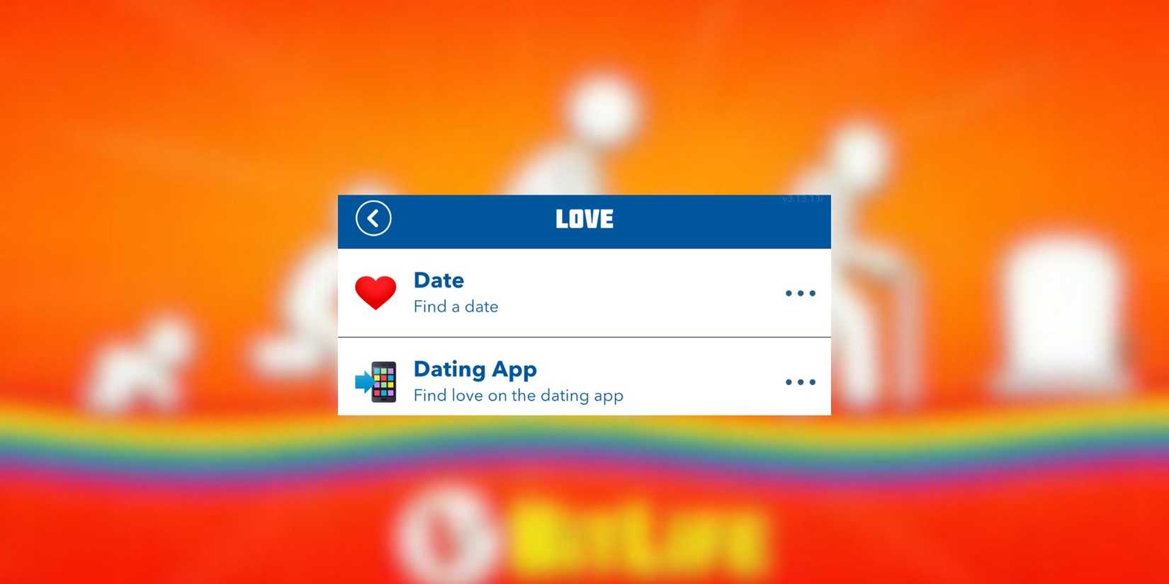 dating app in bitlife