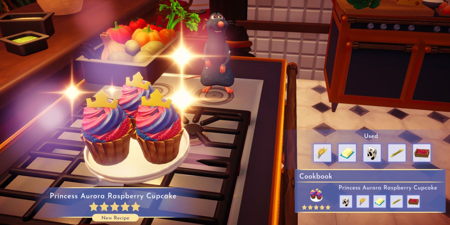 Disney Dreamlight Valley: How to Make All Cupcakes