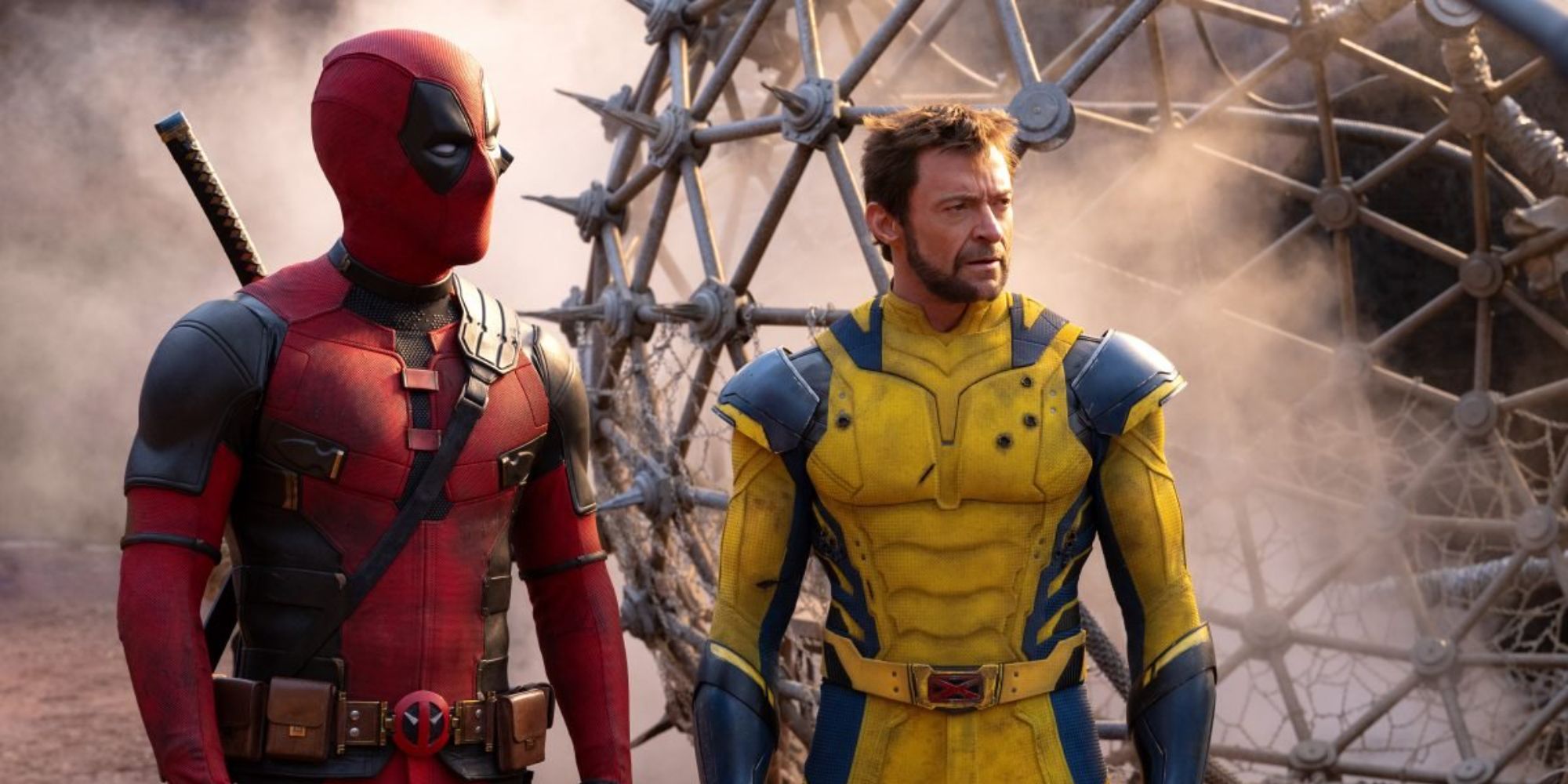 Ryan Reynolds and Hugh Jackman in Deadpool & Wolverine 
