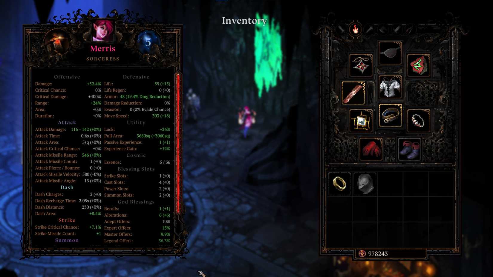 Death Must Die - Summon Stats