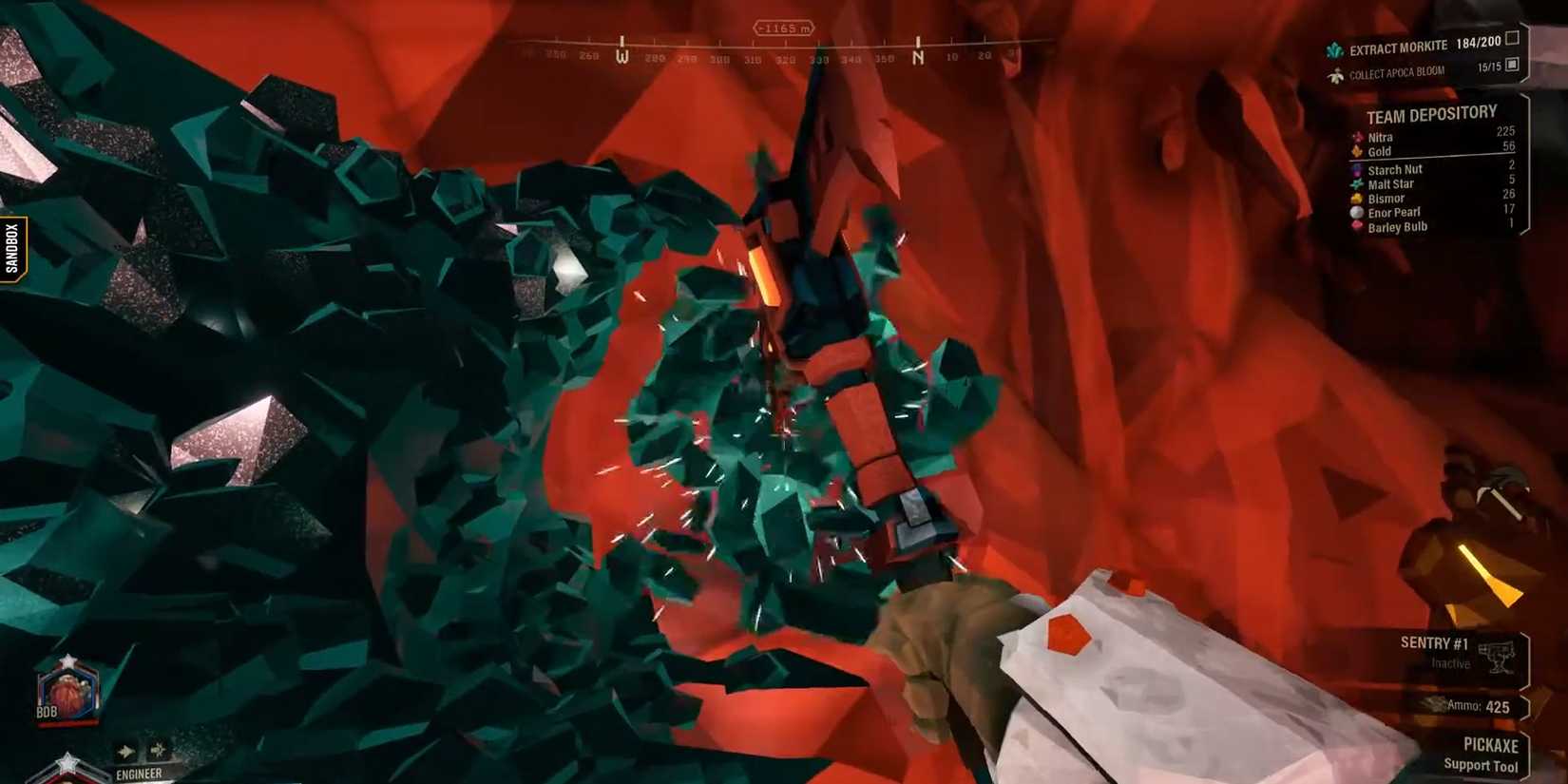 Showcasing Combined Resources Mod In Deep Rock Galactic