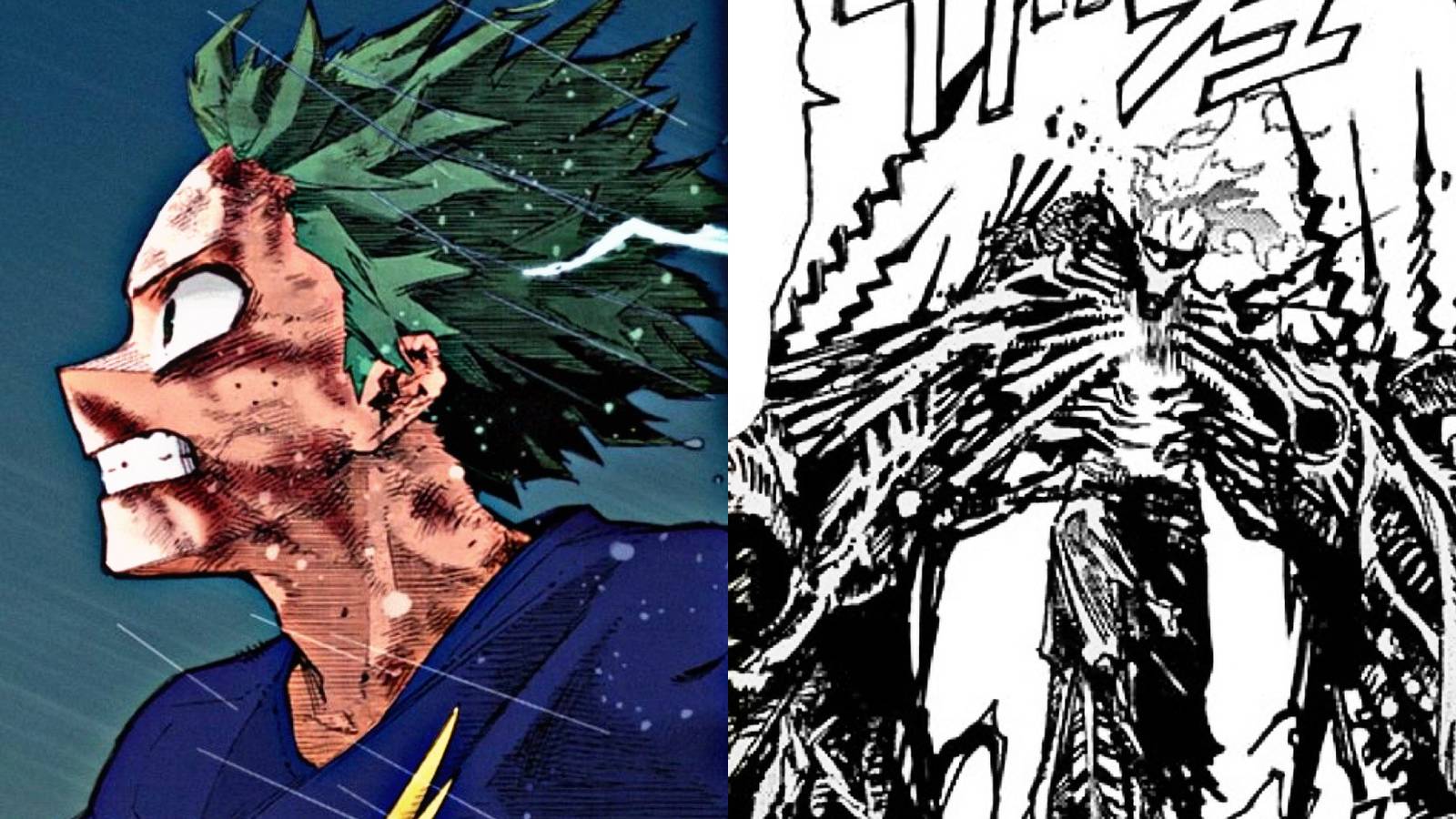 deku vs shigaraki all for one my hero academia mha preview 422
