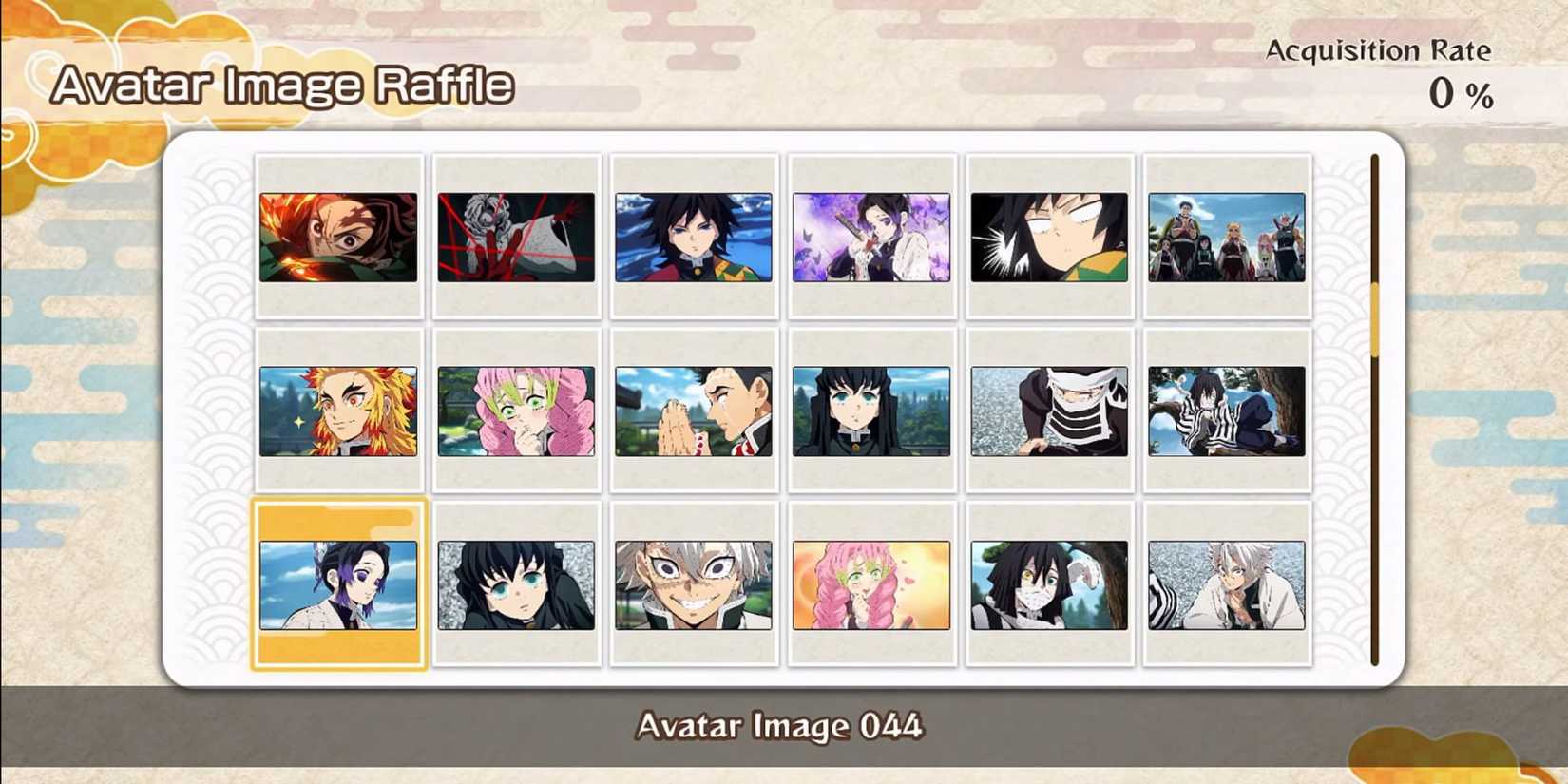 New Demon Slayer Digital Board Game Sweep the Board - Avatar Image Raffle