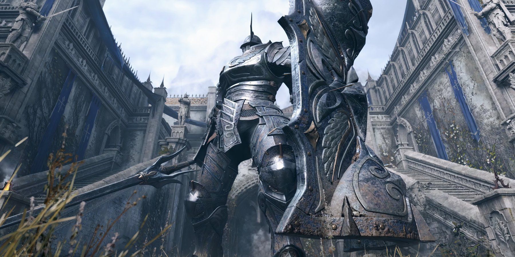 The Gigantic Tower Knight Readies For Battle In Demon's Souls