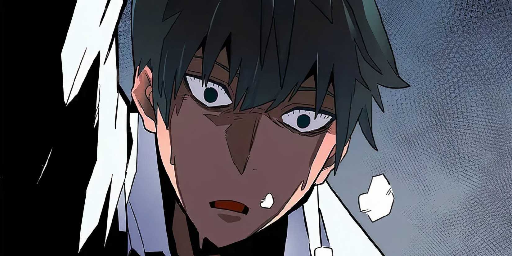 Desir from A Returner's Magic Should Be Special being shocked at his reincarnation