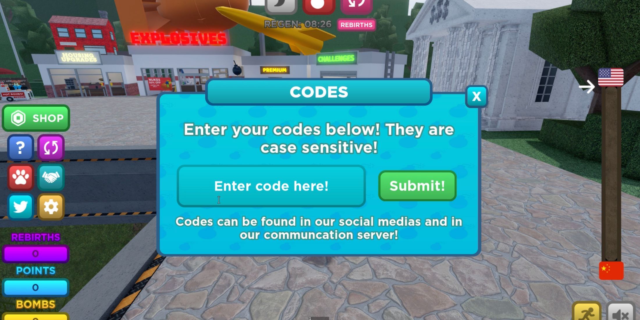 Roblox: Dig to China Codes