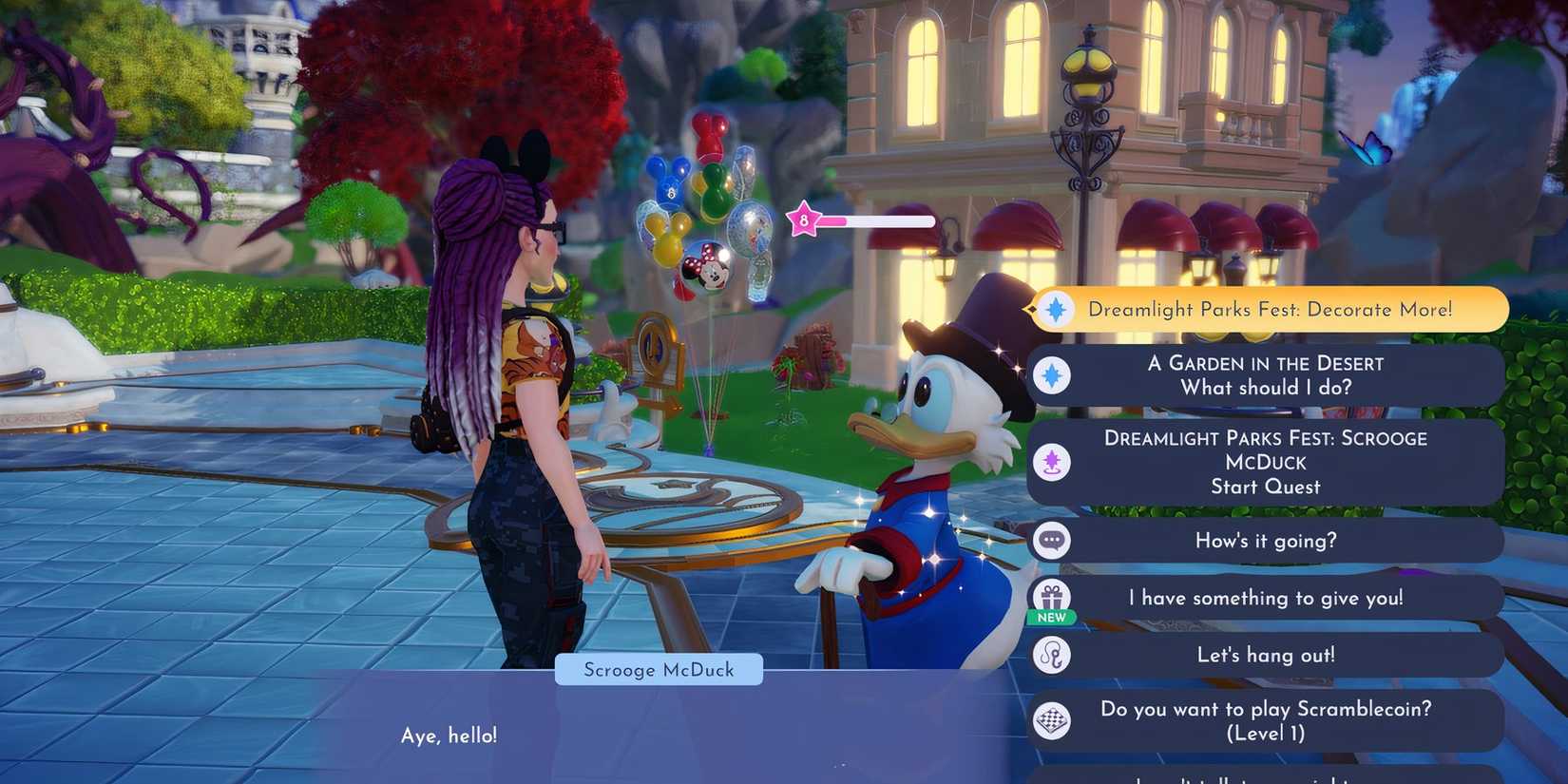 disney dreamlight valley decorate more quest 