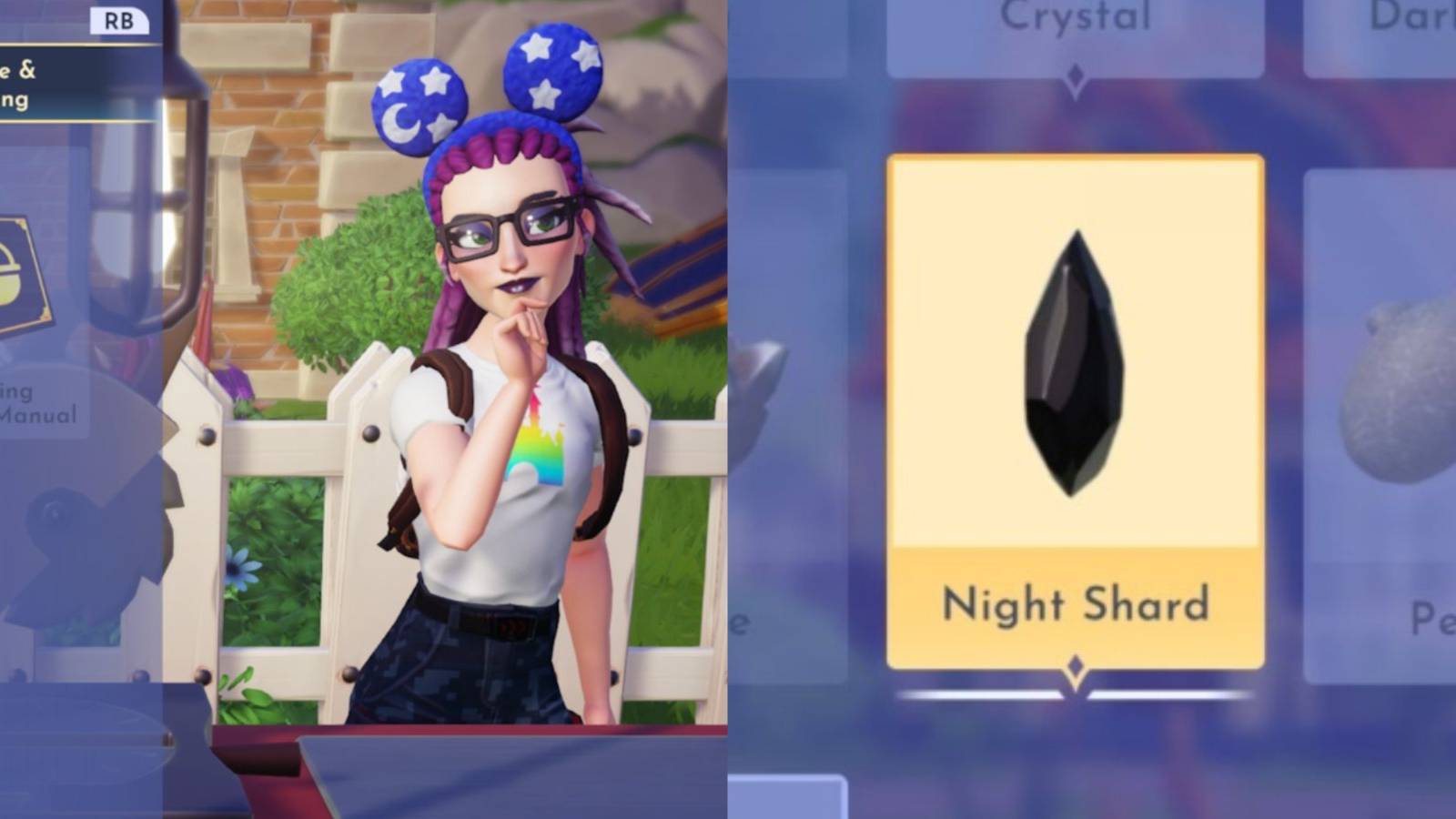 disney dreamlight valley get some night shards to light up 