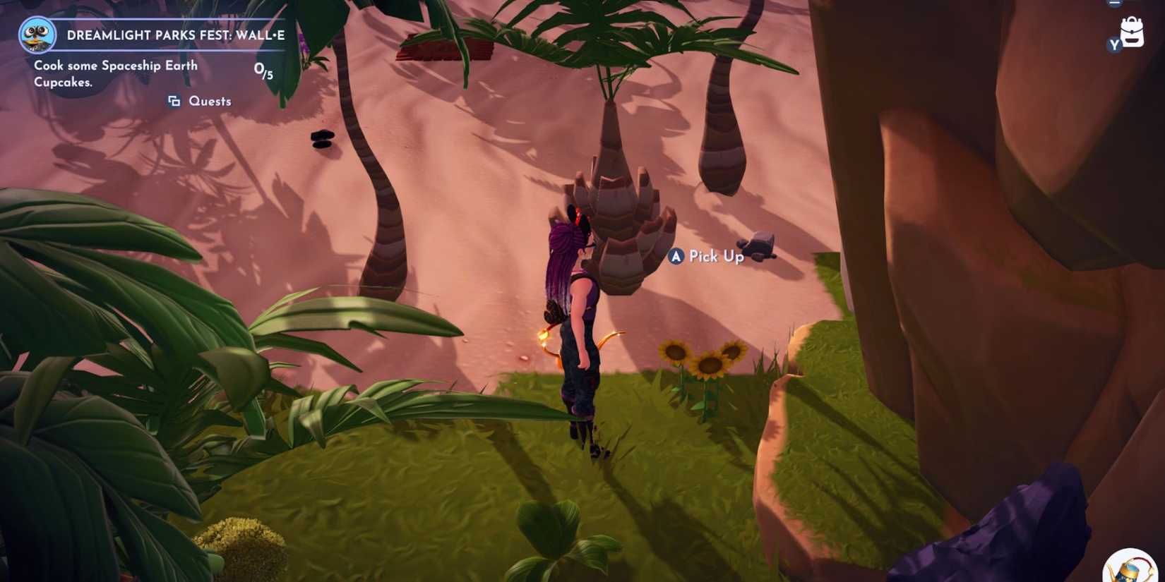 disney dreamlight valley sunflower