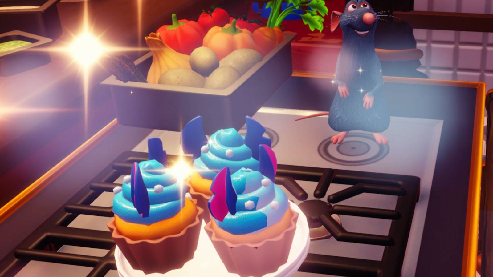 disney dreamligt valley how to make stitch cupcakes 