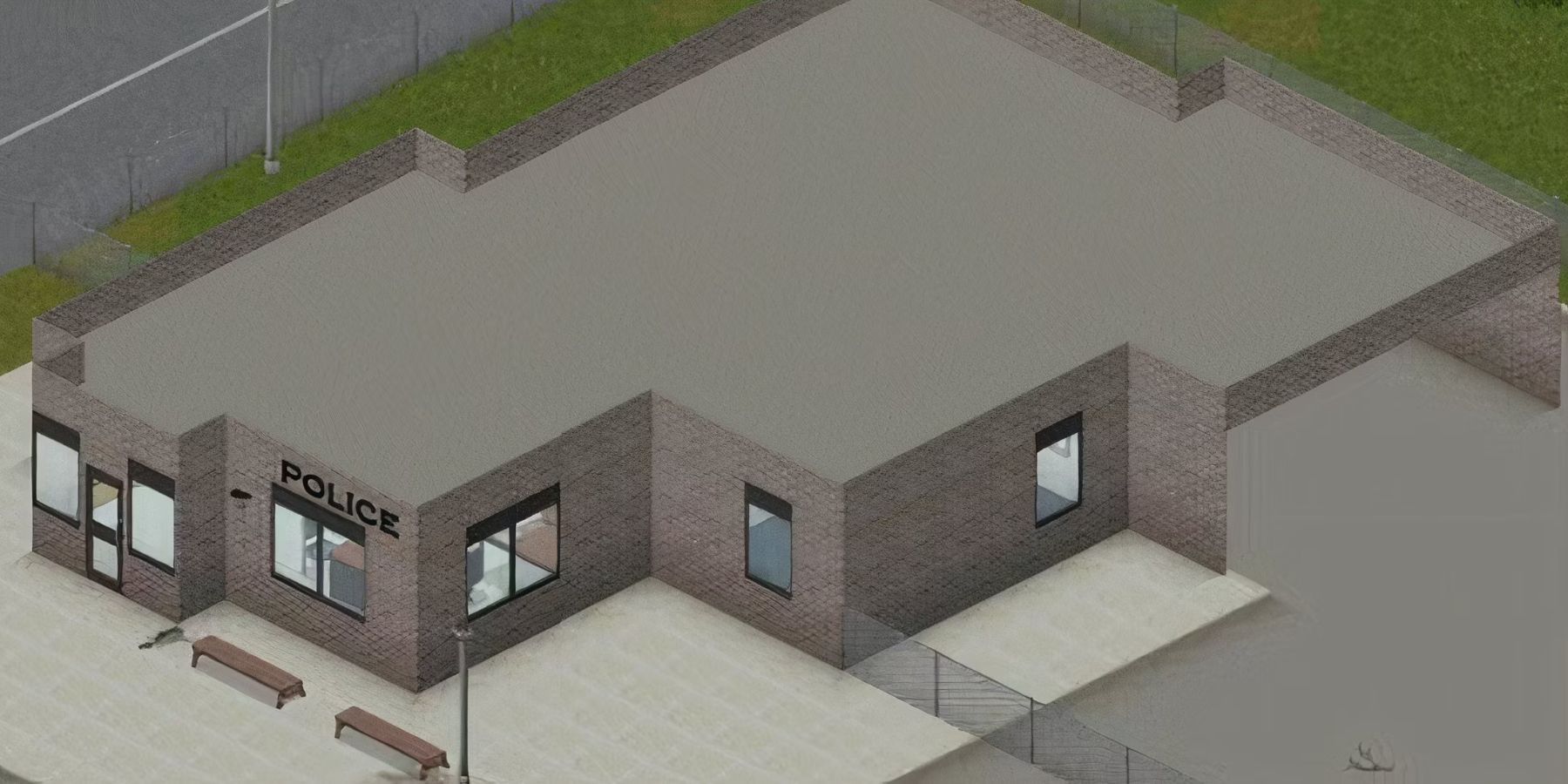 Dixie Police Station Project Zomboid (1)