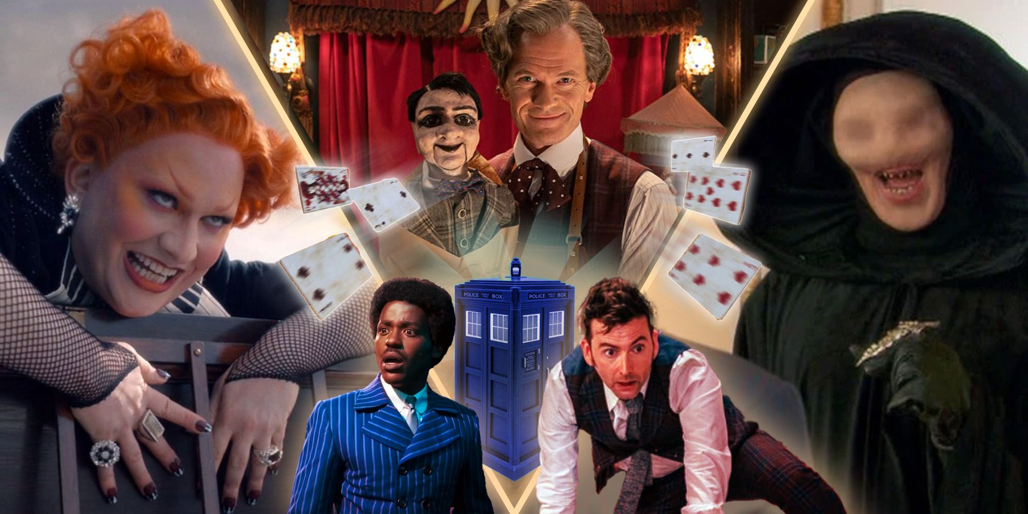 Doctor Who Gods of Chaos Maestro Toymaker and Trickster