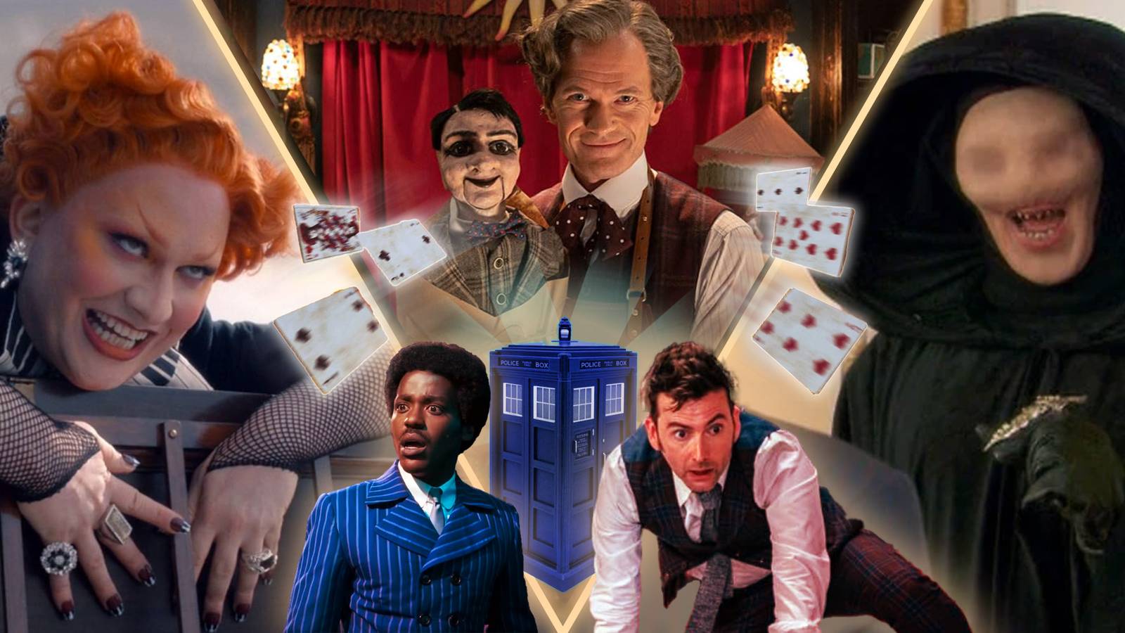 Doctor Who Gods of Chaos Maestro Toymaker and Trickster