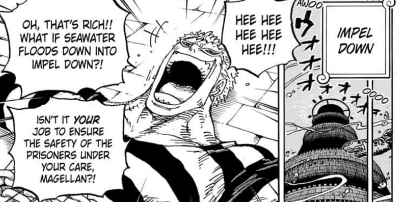 doflamingo listens to vegapunk message one piece 1115