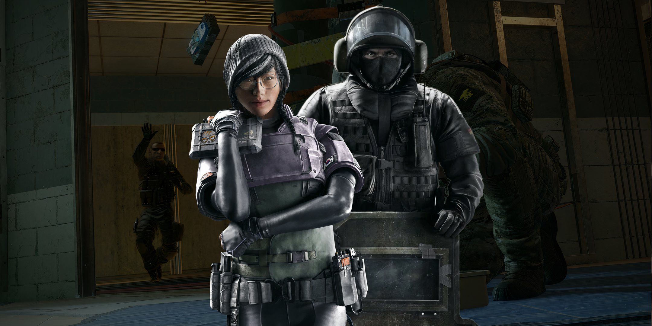 Dokkaebi and Blitz in Rainbow Six Siege