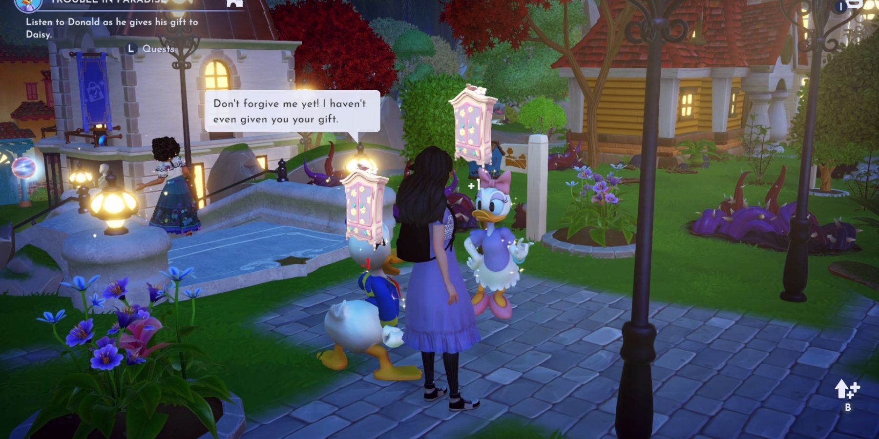 donald talking to daisy ddv