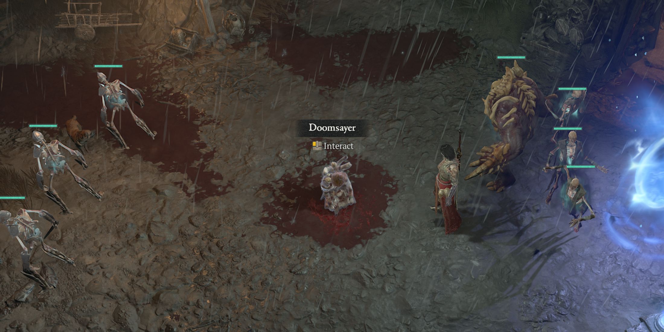 Doomsayer NPC in Diablo 4
