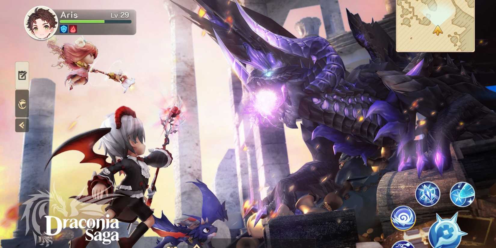 Draconia Saga gameplay