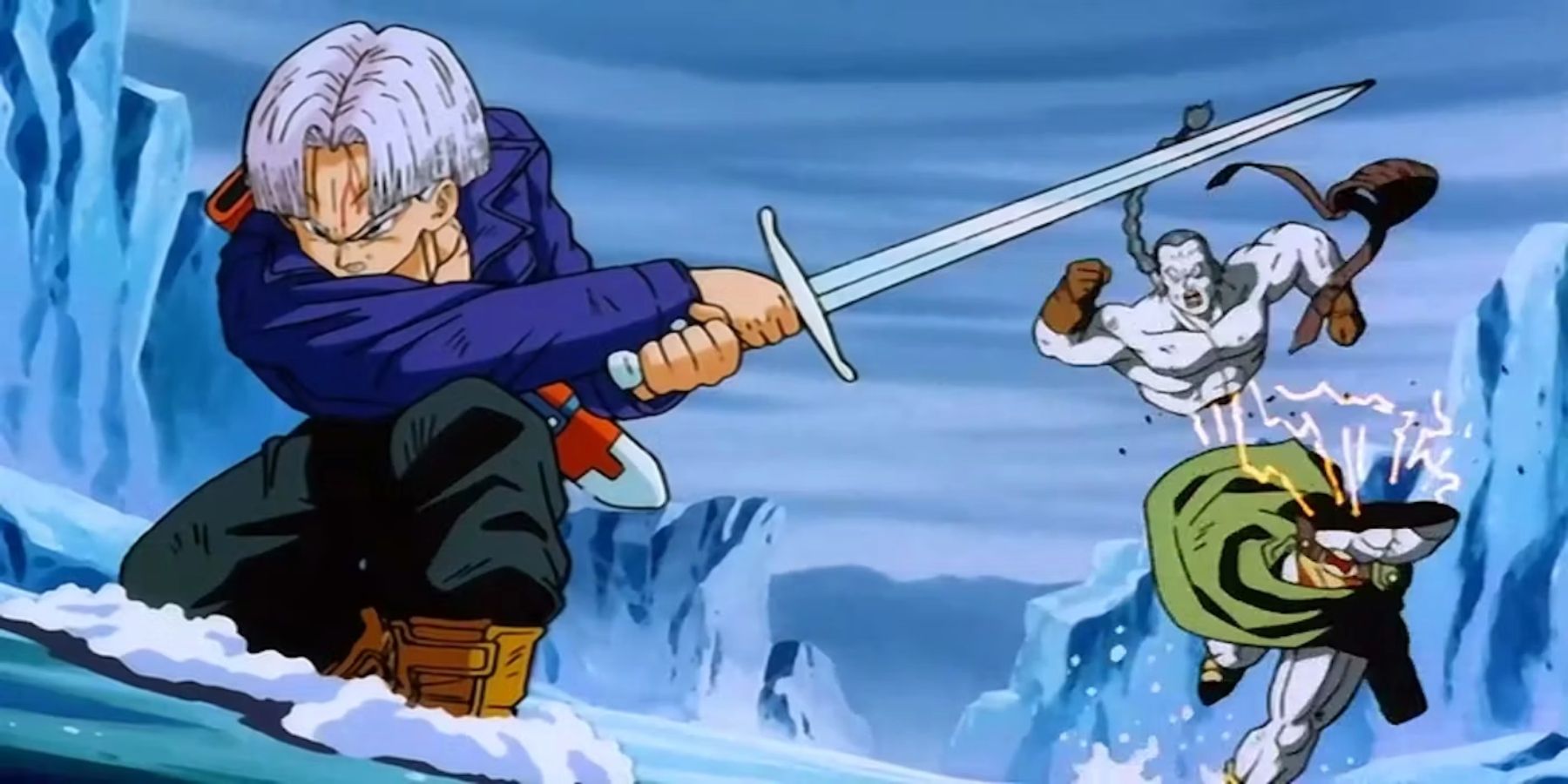 Dragon Ball Future Trunks Android 14 sword