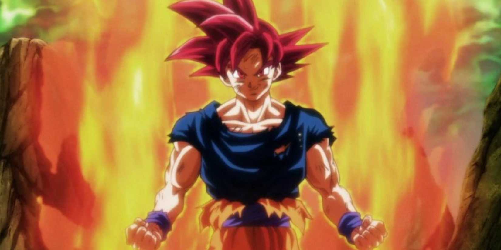 Dragon Ball Super Super Saiyan God Goku