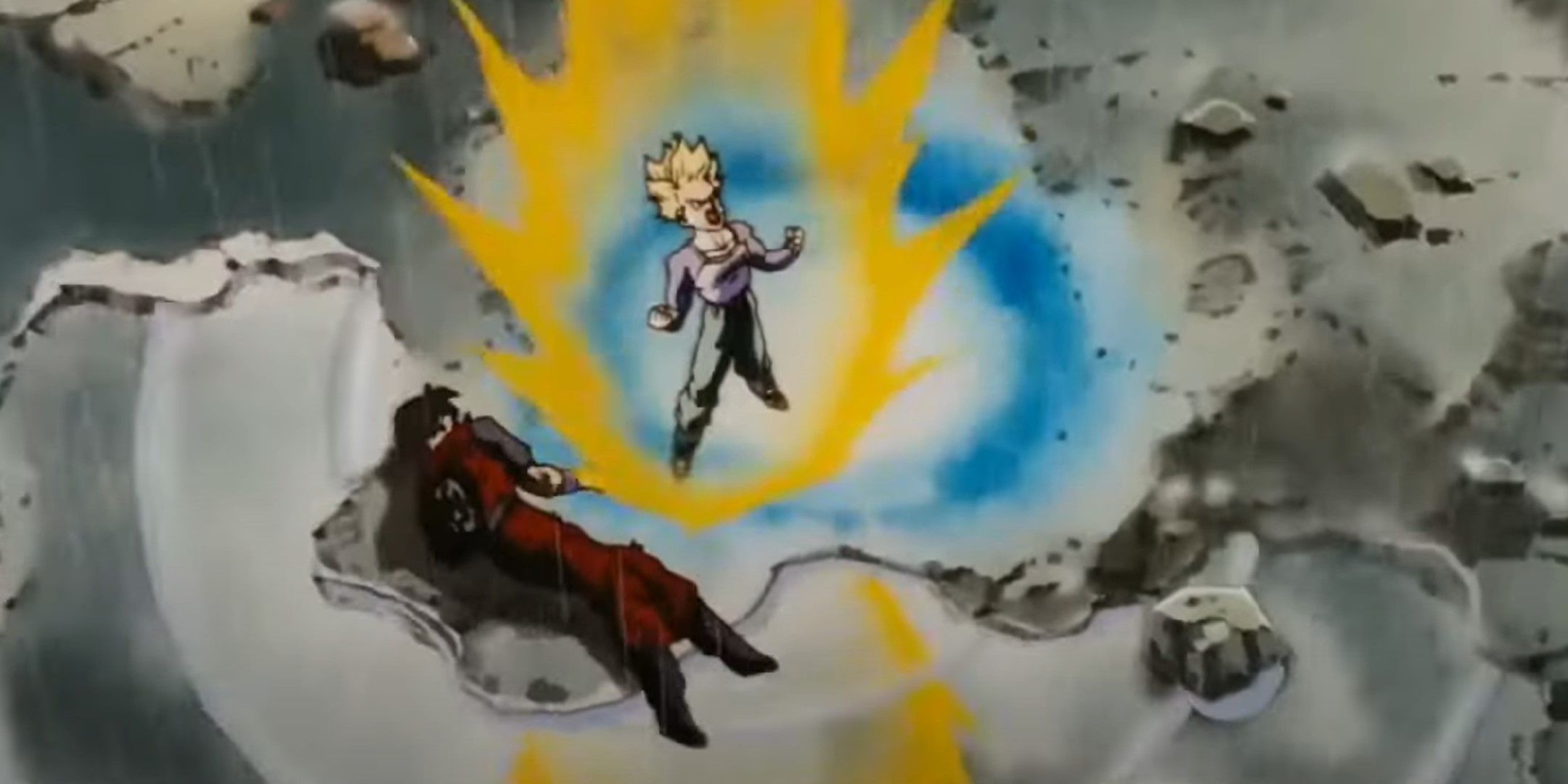 Dragon Ball Z History Of Trunks Future Trunks Becomes A Super Saiyan