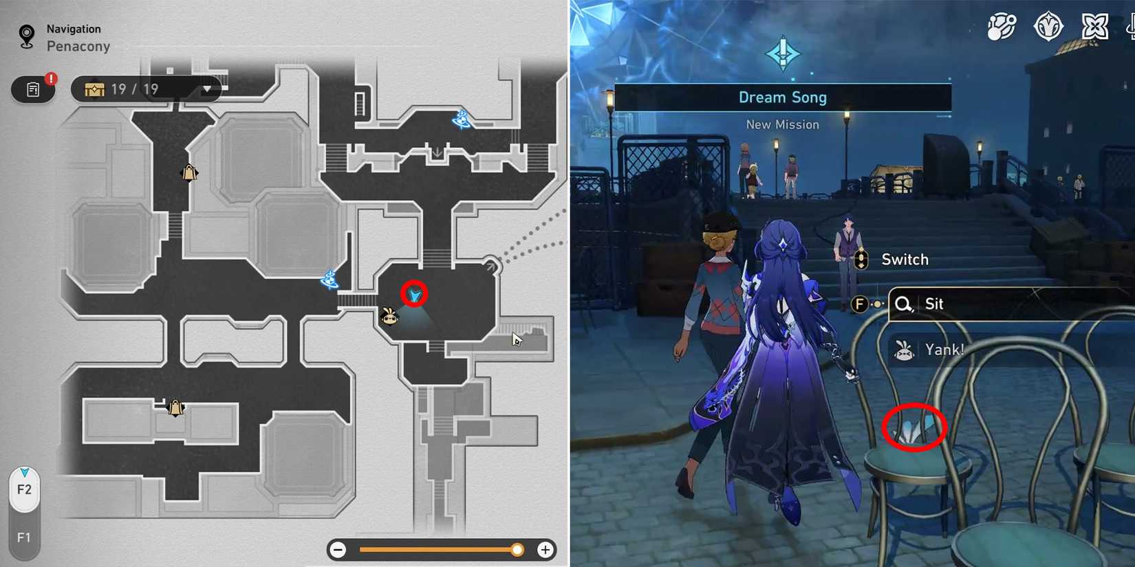 dreamflux reef origami bird location 10 in honkai star rail