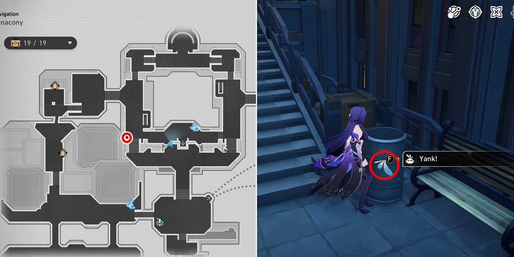 dreamflux reef origami bird location 16 in honkai star rail