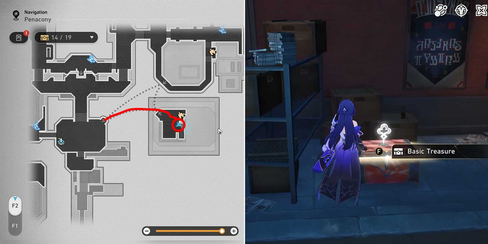 dreamflux reef treasure chest location 13 in honkai star rail