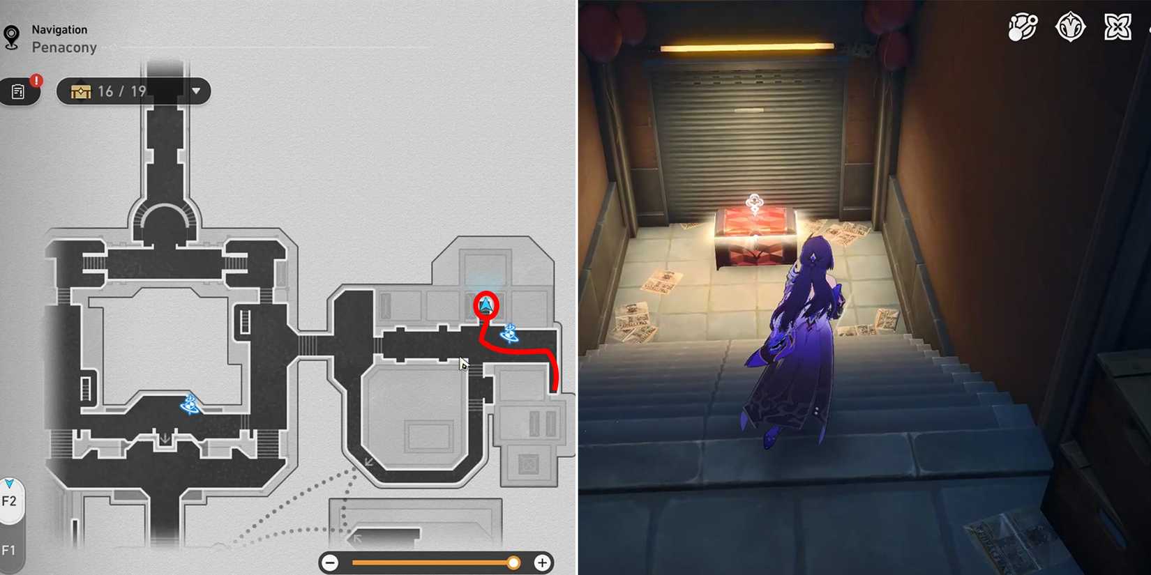 dreamflux reef treasure chest location 15 in honkai star rail