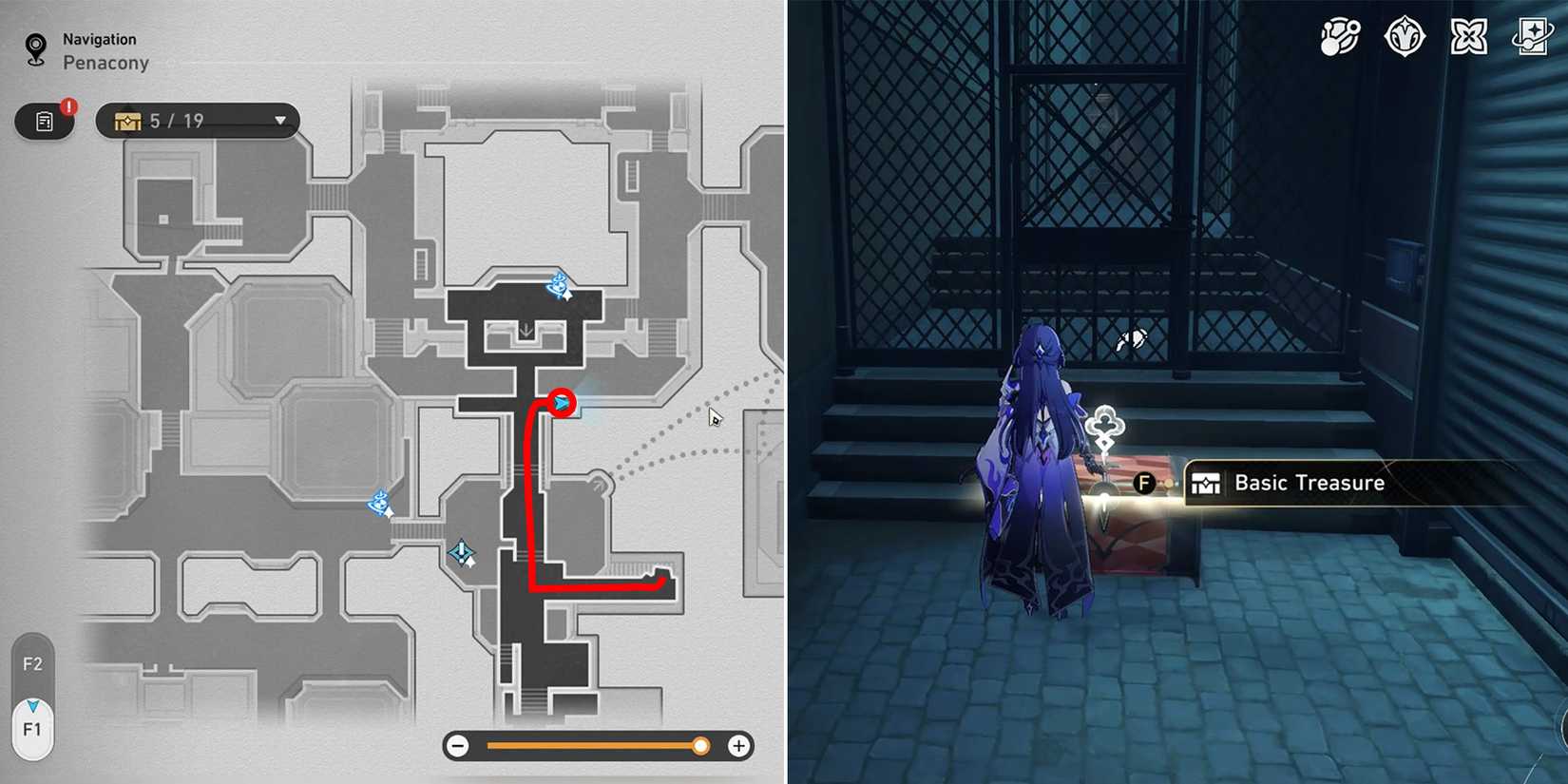 dreamflux reef treasure chest location 4 in honkai star rail