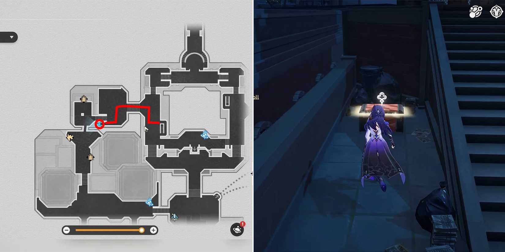 dreamflux reef treasure chest location 6 in honkai star rail