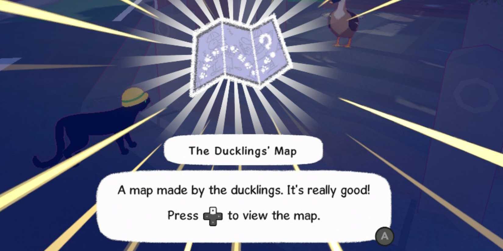 ducklings map little kitty big city