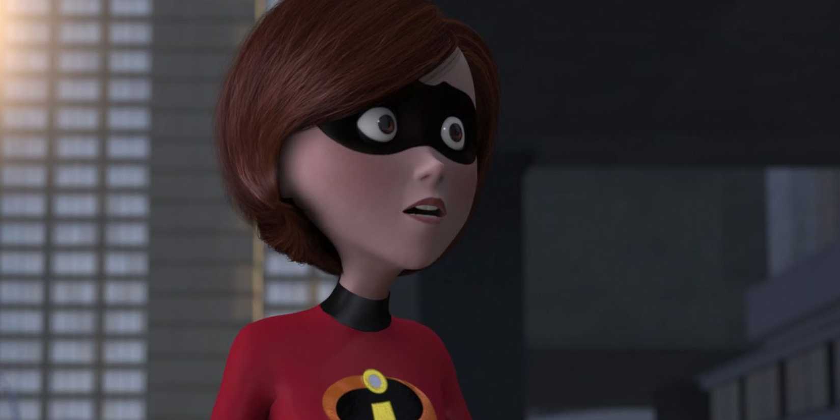 Elastigirl looking surprised