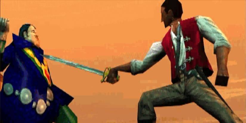 Amiel Richton is defeated by Cyrus in Elder Scrolls Adventures Redguard