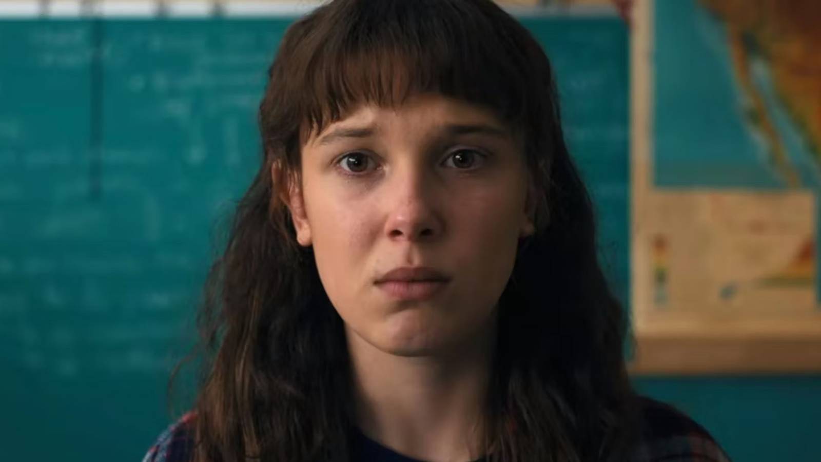 Eleven (Millie Bobby Brown) in Stranger Things season 4