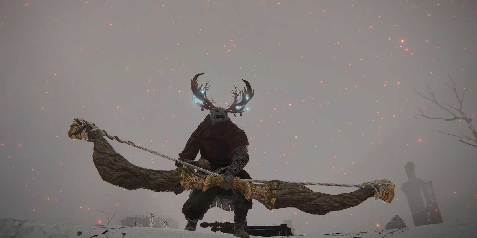 Elden Ring Erdtree Greatbow In Hands