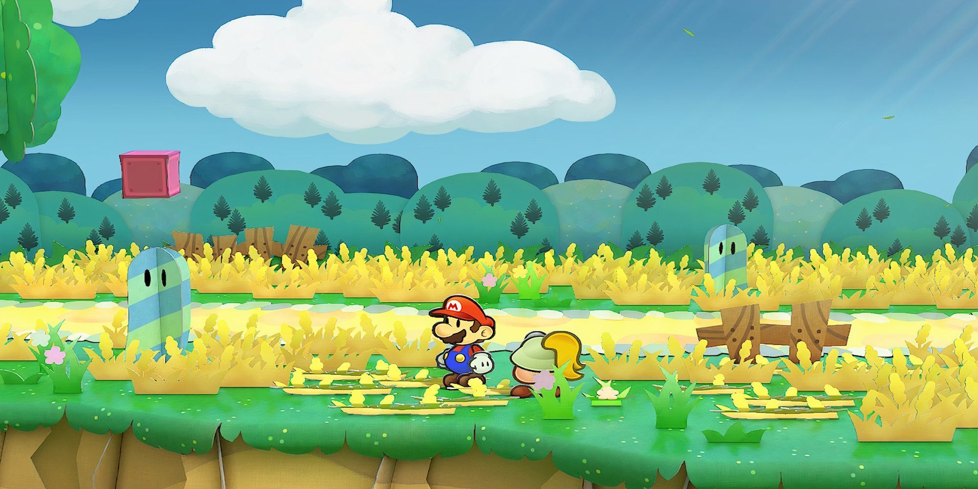 Exploring Petal Meadows in Paper Mario The Thousand-Year Door