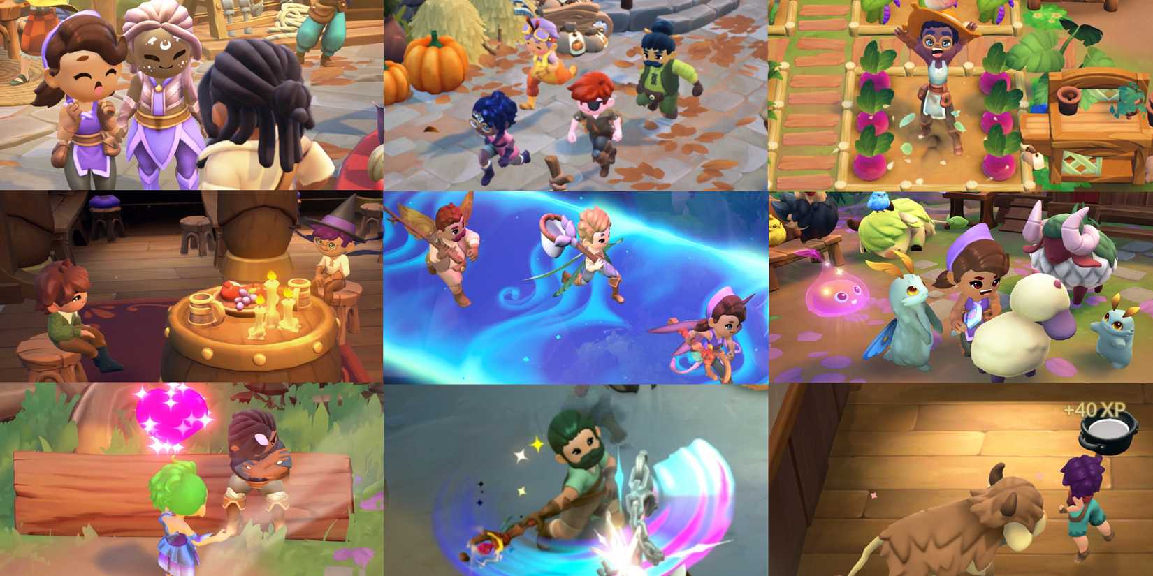 Fae Farm magical farming sim farm ranch dating sim adventure fairies combat