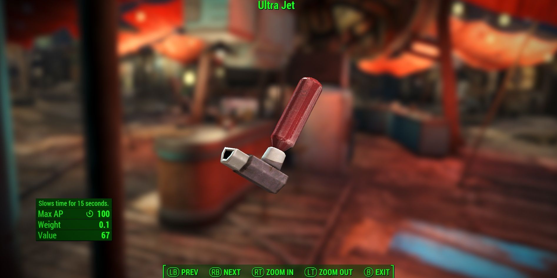 An Ultra Jet Chem From Fallout 4