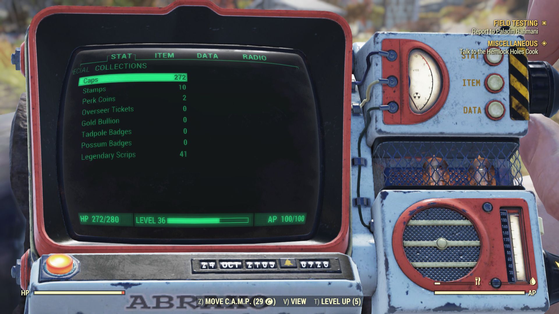 Fallout 76: How to Change Pip-Boy Skin &amp; Color