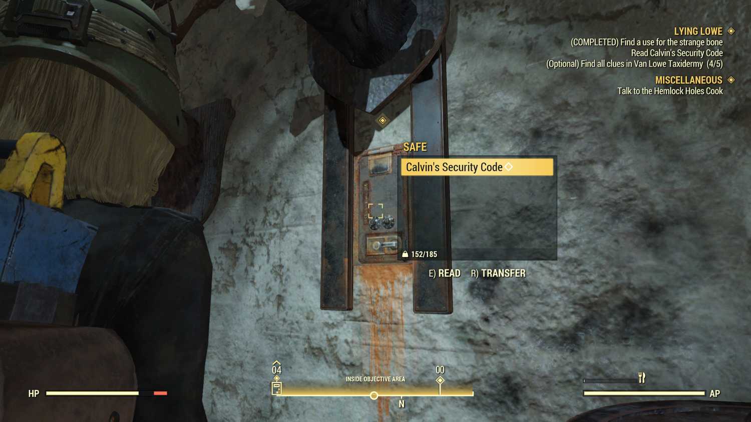 Fall Out 76 Redeem Code Box How to Complete the Lying Lowe Quest in Fallout 76