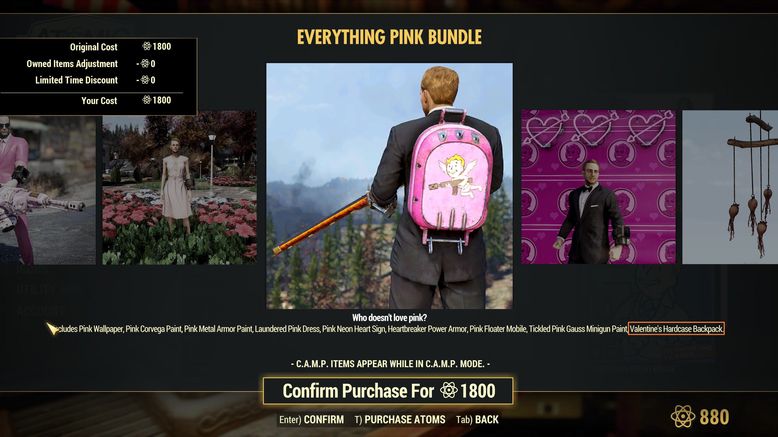 Fallout 76 Players Aren't Happy With the New Item Bundle